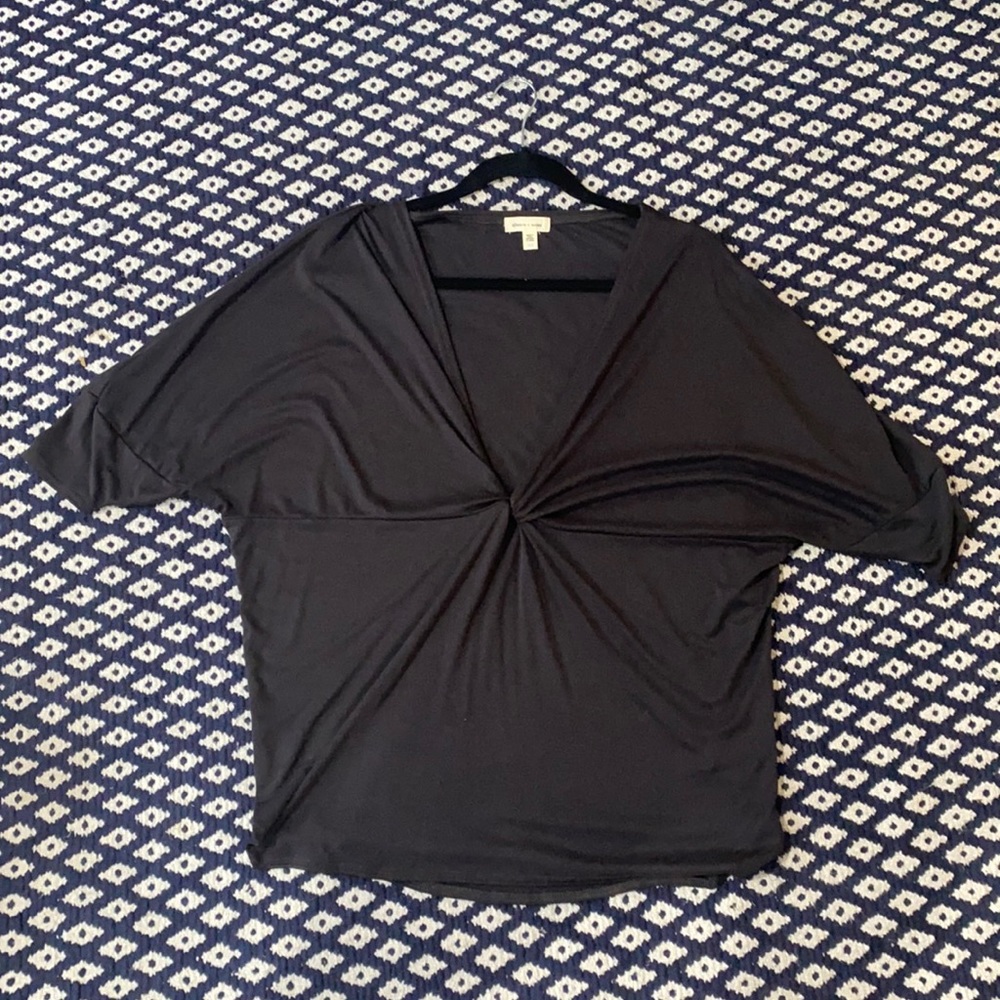 Urban outfitters. Silence and noise twisted ribbed v neck